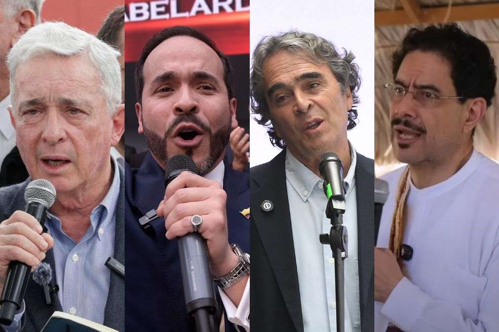 Estas son las movidas electorales con Uribe, De la Espriella, Fajardo y Cepeda