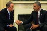 Obama y Ban Ki-moon abordan lucha contra el cambio climático y el conflicto en Siria