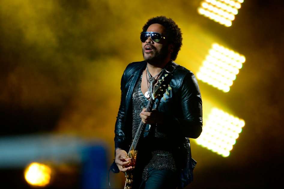 El musico Lenny Kravitz. 