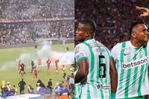 Violencia entre los hinchas empañó el título de Nacional en la Copa BetPlay: ¿qué pasó?