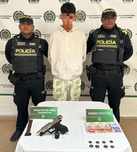 Dos jóvenes fueron detenidos por presunta extorsión en Santo Tomás, Atlántico
