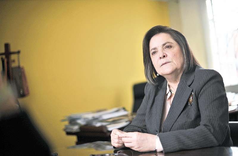La exministra de Trabajo y hoy precandidata presidencial independiente, Clara López. / Archivo