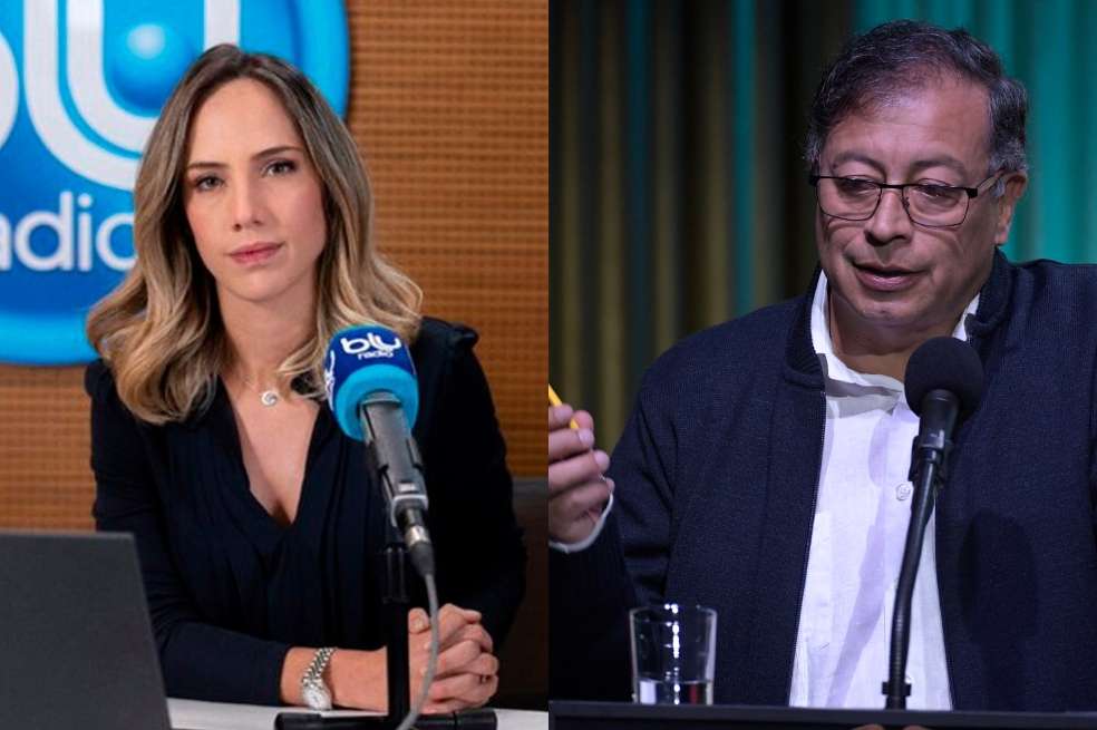 La periodista Camila Zuluaga leyó al aire la misiva que le envió al presidente Gustavo Petro para pedirle respeto por la prensa.