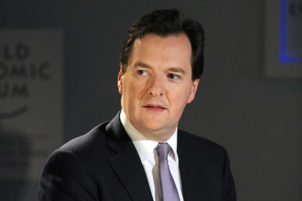 George Osborne, ministro de Finanzas del Reino Unido. / AFP