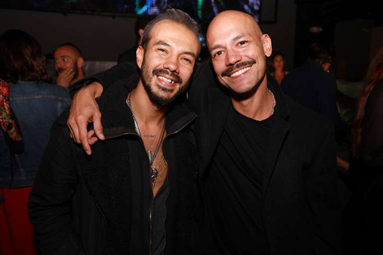 Nicolás montaña y Juan Manuel Lenis Lanzamiento Clandestino Bar