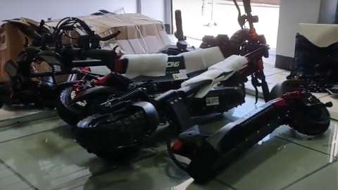 Se frustró robo de patinetas eléctricas, avaluadas en 60 millones de pesos