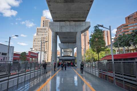 Estación Calle 26 de TransMilenio retoma operación: inicialmente funcionará con un vagón