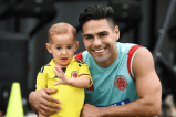 Hijo de Falcao y Lorelei Tarón tuvo accidente en casa. Tuvo que llegar a urgencias