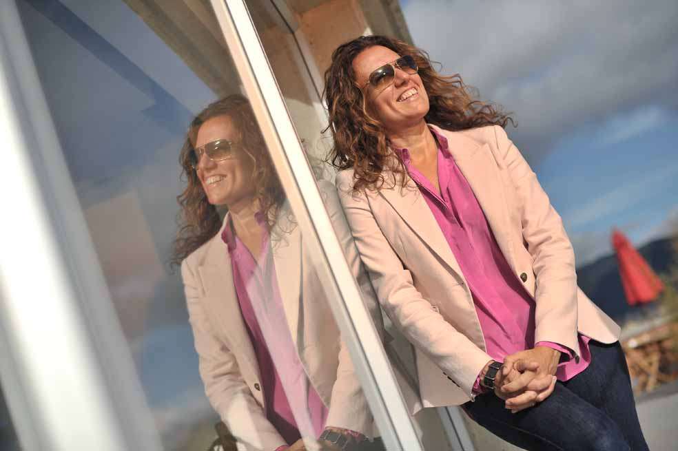 Después de siete años sin venir al país, la chef Helen Cavallo, radicada en EE.UU., se siente feliz de visitar sus raíces colombianas.  / Andrés Torres