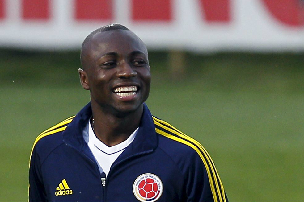 Pablo Armero es uno de los jugadores más alegres de la selección.  / EFE