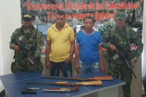 Capturan a cuatro miembros de bandas criminales de la Costa Caribe