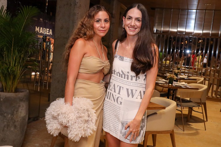 Pamela García y Ana Trujillo  Restaurante Marea Cartagena