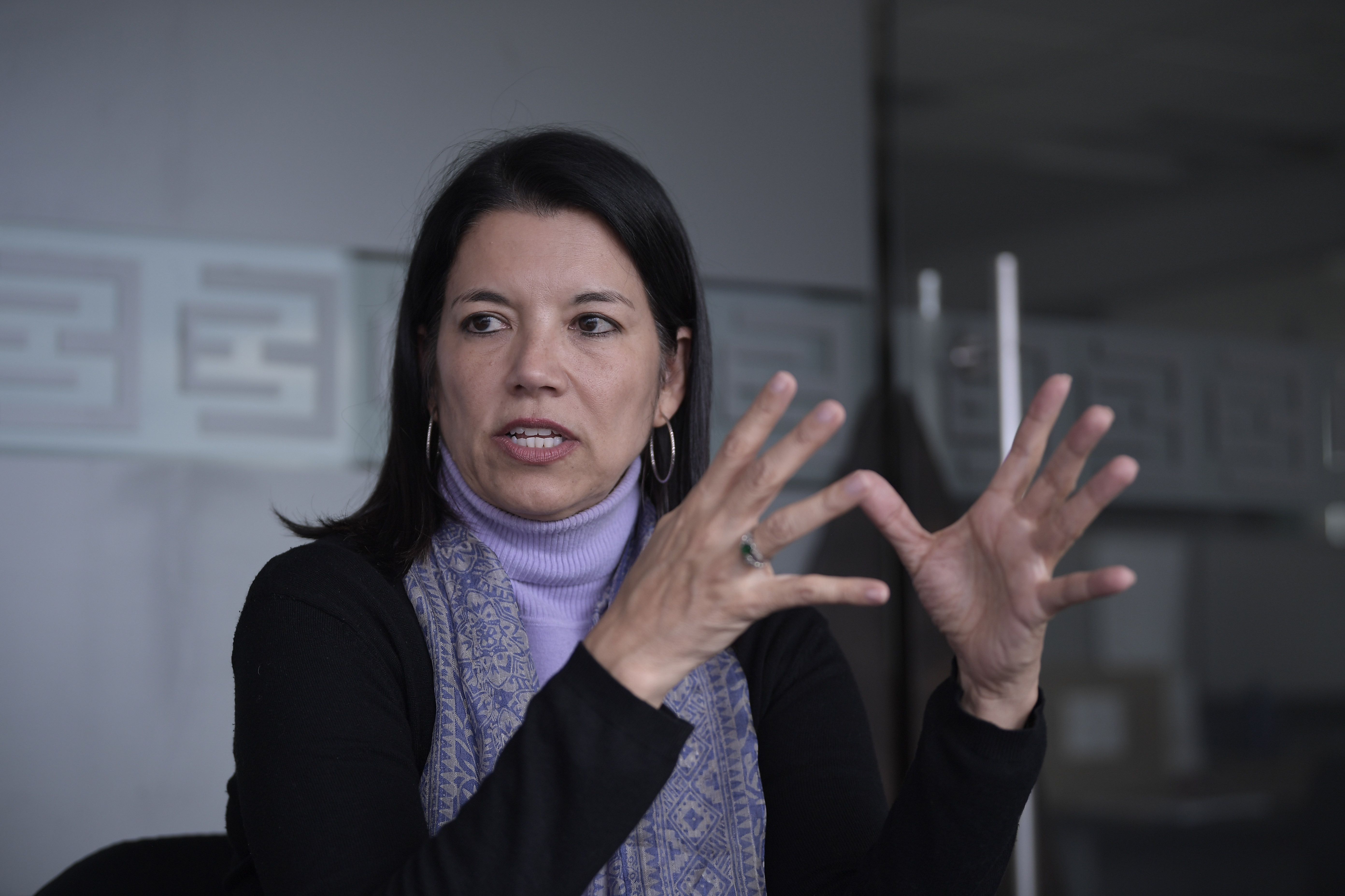 La directora general de la Unidad de Búsqueda de Personas dadas por Desaparecidas (UBPD), Luz Janeth Forero Martínez, en entrevista con El Espectador.