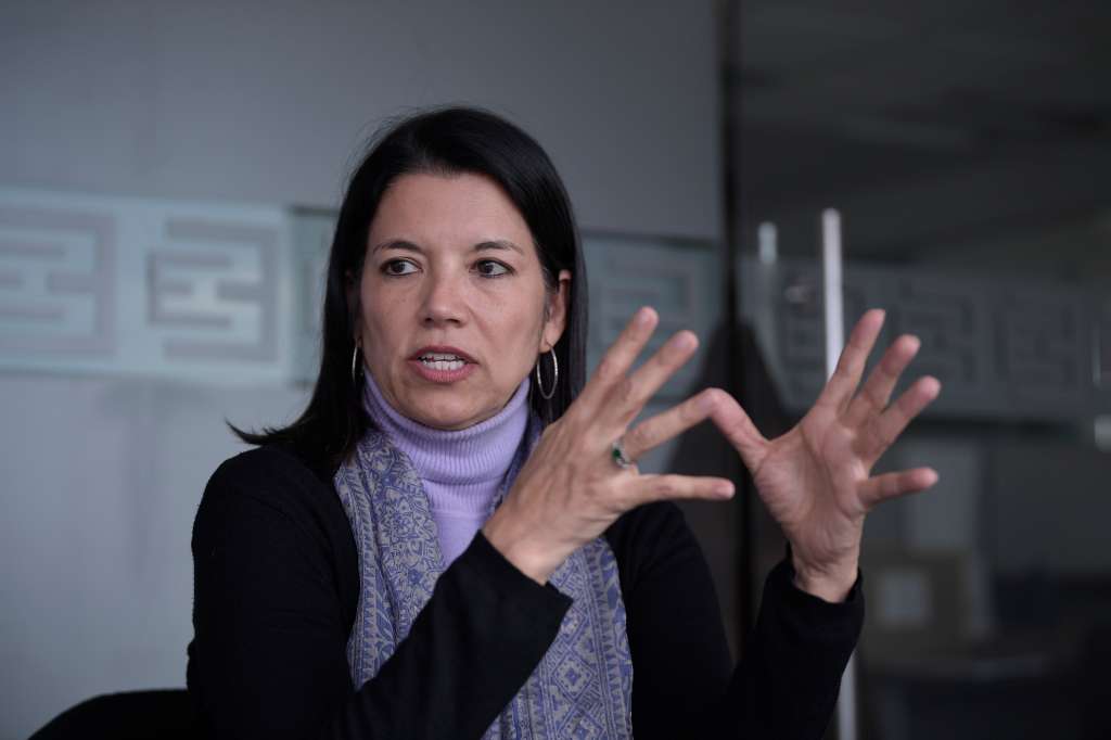La directora general de la Unidad de Búsqueda de Personas dadas por Desaparecidas (UBPD), Luz Janeth Forero Martínez, en entrevista con El Espectador.