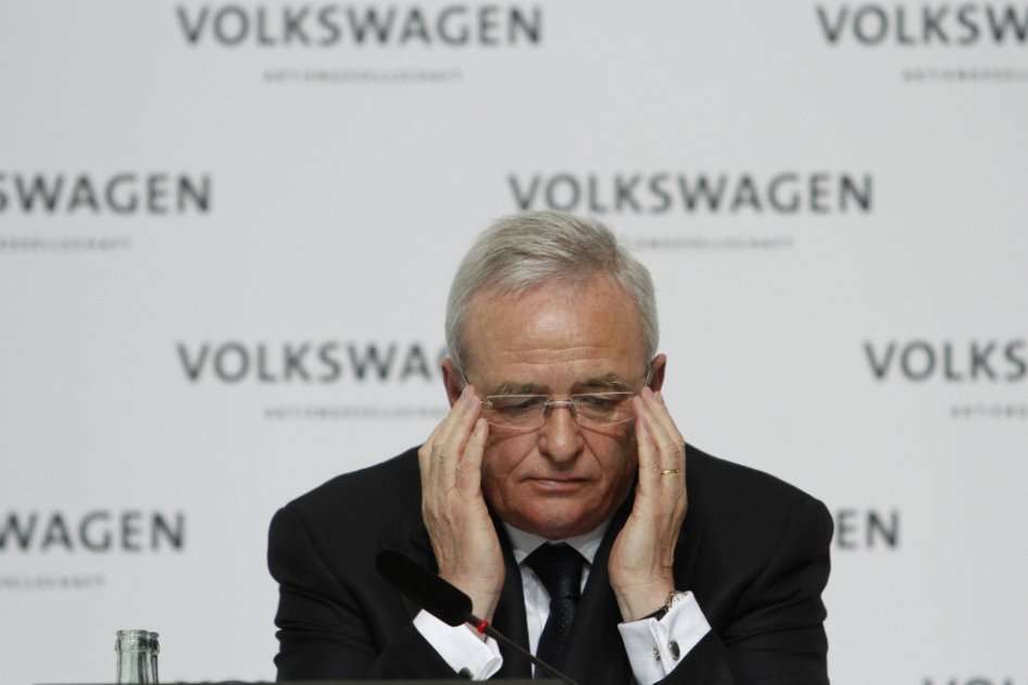Martin Winterkorn, dimitente CEO de Volkswagen. / Bloomberg News