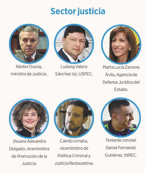 Sector Justicia.