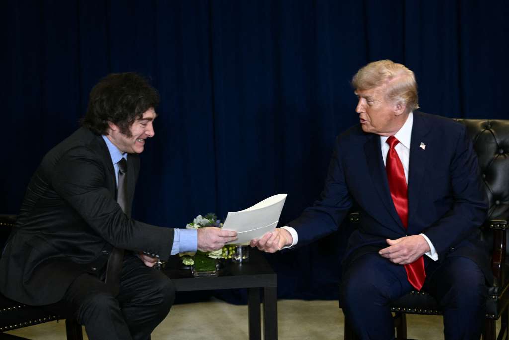 Los presidentes de Argentina y Estados Unidos, Javier Milei y Donald Trump, respectivamente, sostuvieron una reunión al margen de la Asamblea General de la ONU, en la ciudad de Nueva York.