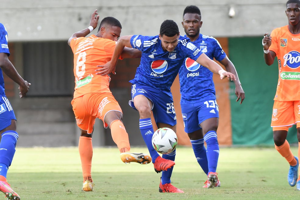 Envigado y Millonarios abrieron la fecha 16 de la Liga BetPlay.