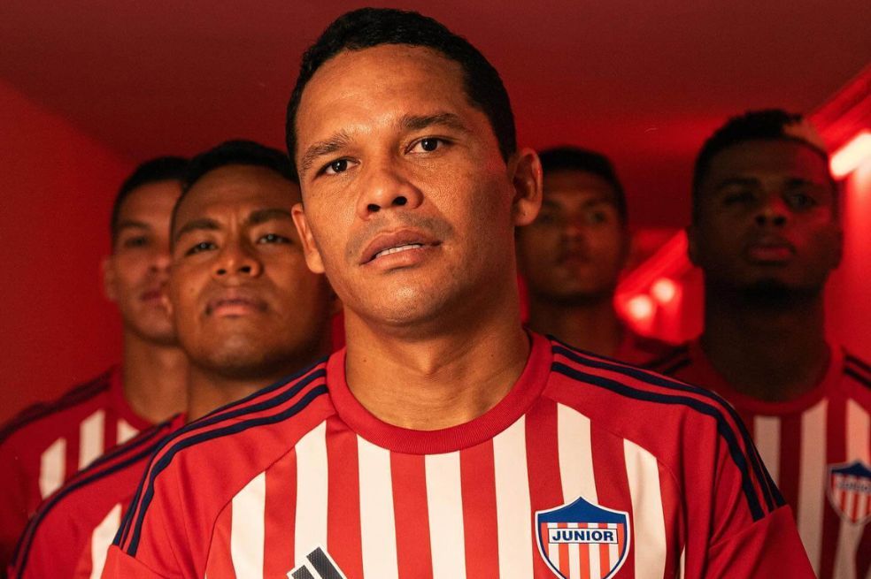 A sus 37 años, Carlos Bacca es líder, referente y figura del Junior de Barranquilla.