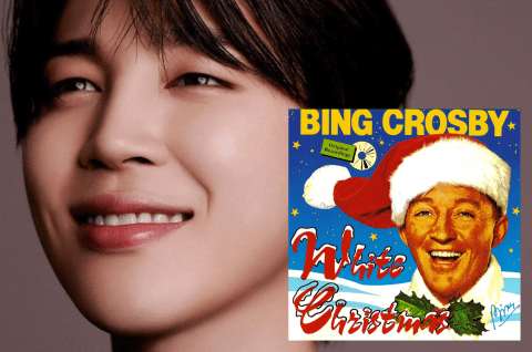 V, el cantante de BTS que reversiona “White Christmas” de Bing Crosby