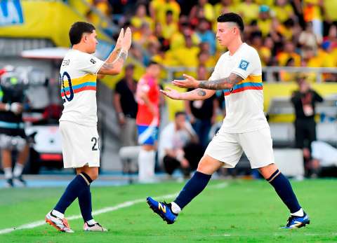 ¿Doble 10 contra Bolivia? Quintero expresó su deseo de jugar al lado de James
