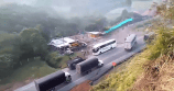 Con antidisturbios reabrieron tramo de vía Panamericana bloqueada por indígenas