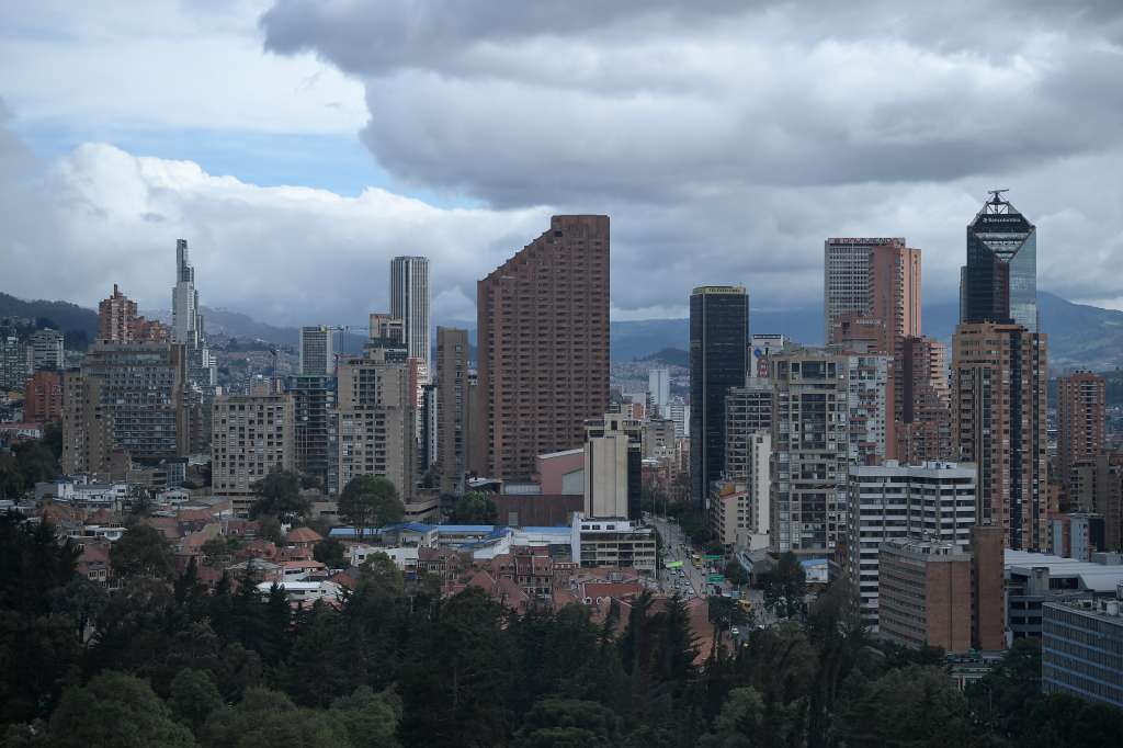 Vista general de la ciudad de Bogotá