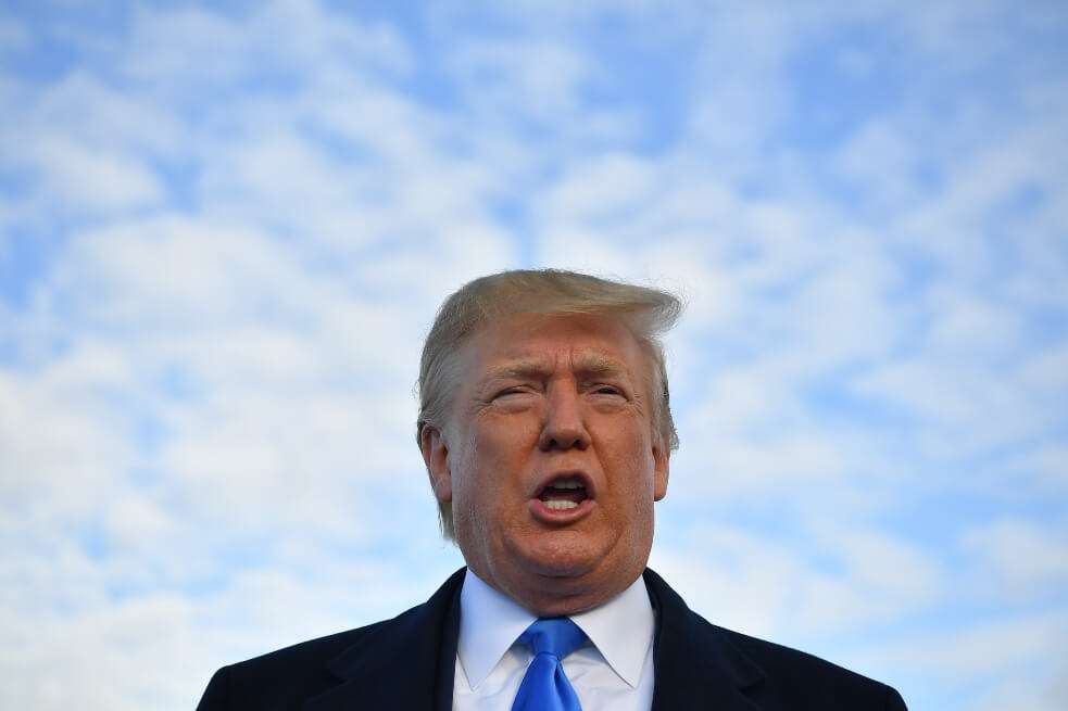 Donald Trump, presidente de EE. UU. logró acuerdo con México. / AFP