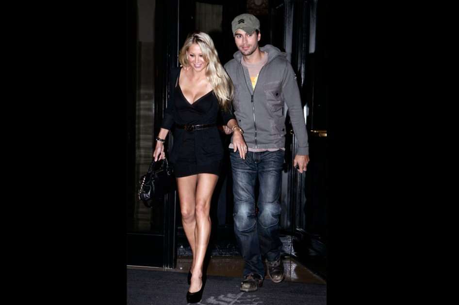 Anna Kournikova y Enrique Iglesias.
