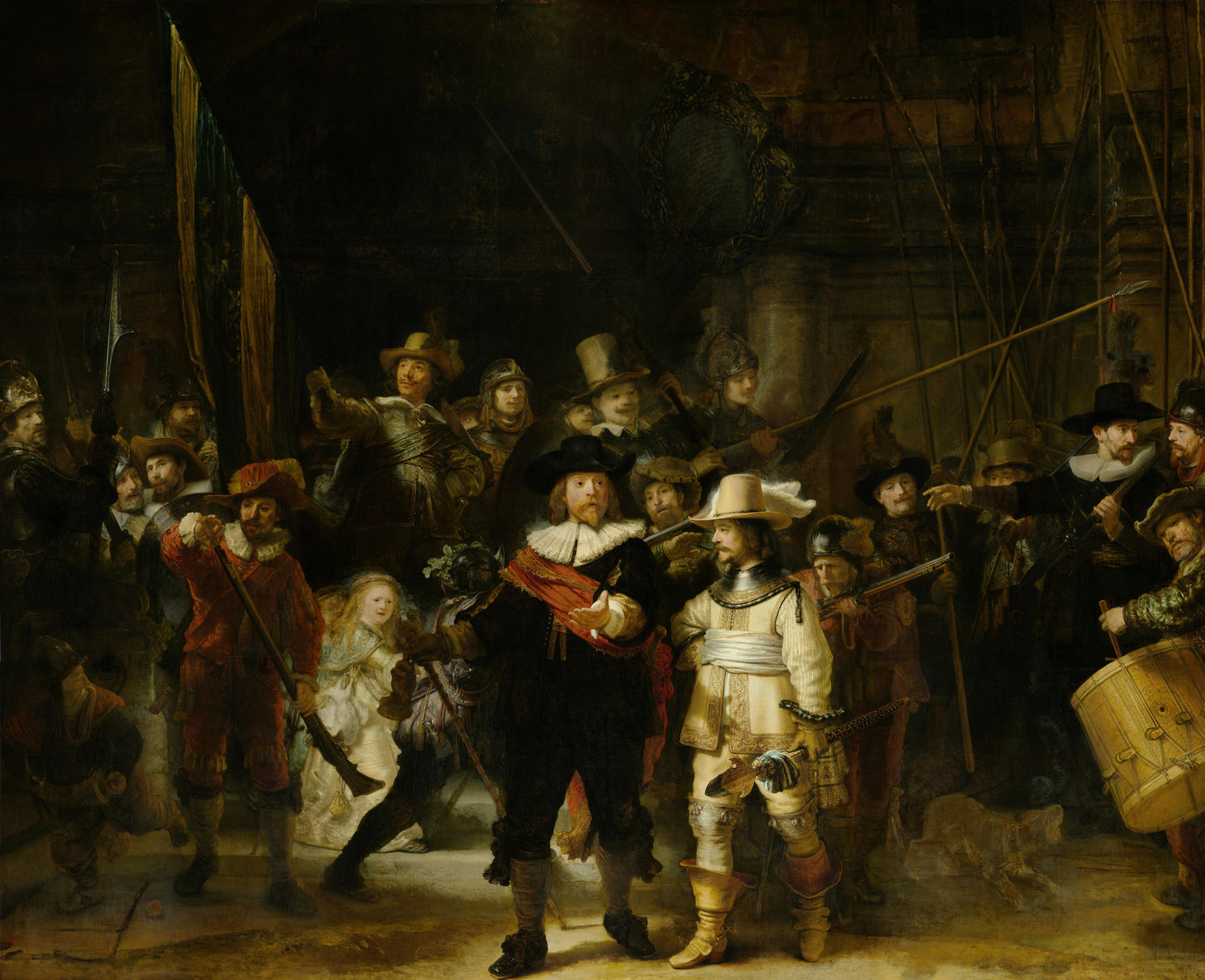 ÁMSTERDAM, 14/09/2025.- Imagen facilitada de la obra La Ronda de Noche de Rembrandt, símbolo nacional de Países Bajos, tras la restauración. EFE/ Rijksmuseum SOLO USO EDITORIAL/SOLO DISPONIBLE PARA ILUSTRAR LA NOTICIA QUE ACOMPAÑA (CRÉDITO OBLIGATORIO)