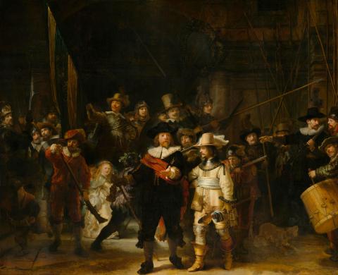 Rembrandt y “La Ronda Nocturna”: así sobrevivió la obra maestra a 12 cuchilladas en el Rijksmuseum