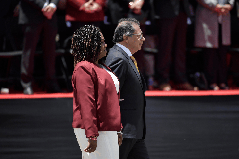 La vicepresidenta Francia Márquez y el presidente Gustavo Petro están distanciados desde hace varios meses (imagen de referencia).