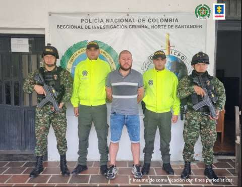 Presunto líder de Los Pelusos que disputaba frontera con el ELN es enviado a prisión