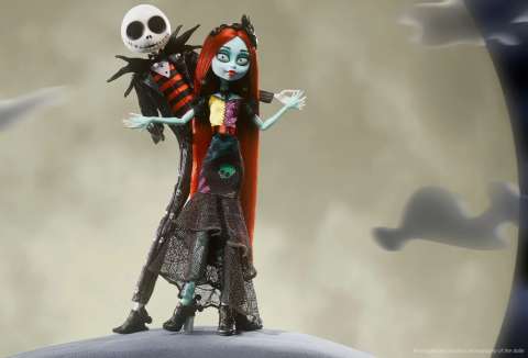 “El extraño mundo de Jack” y “Monster High” colaboran en figuras de colección