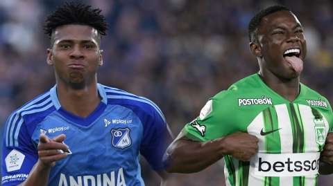 Millonarios vs. Atlético Nacional: un clásico de sangre joven