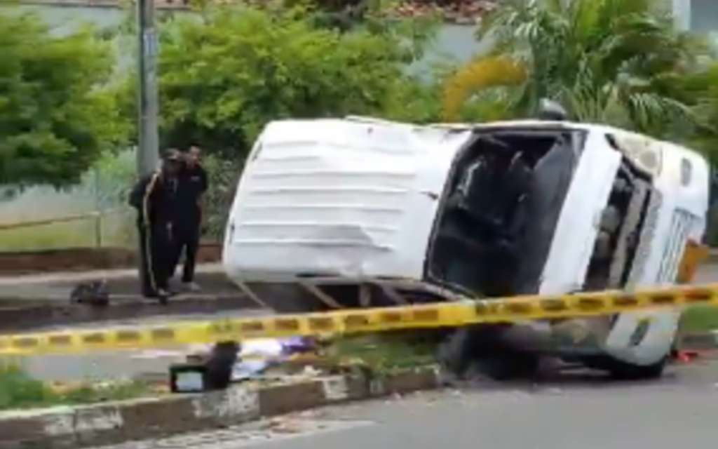 Accidente en Cali