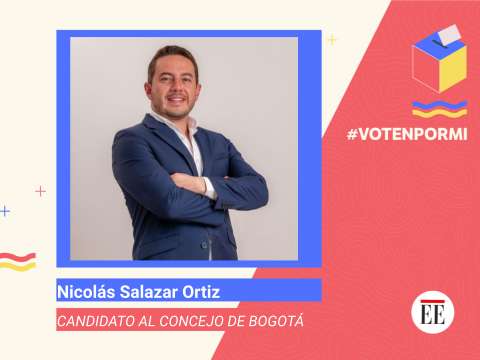 Nicolás Salazar Ortiz, el candidato de los motociclistas en Bogotá #Votenpormí