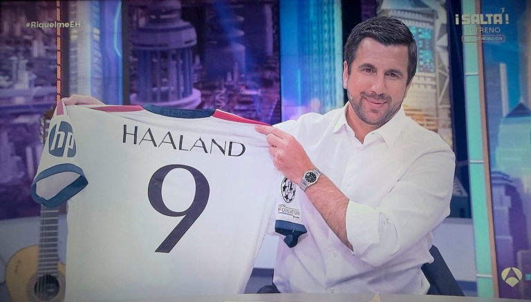 Candidato presidencial de Real Madrid promete fichar a Haaland y provoca reacción del City