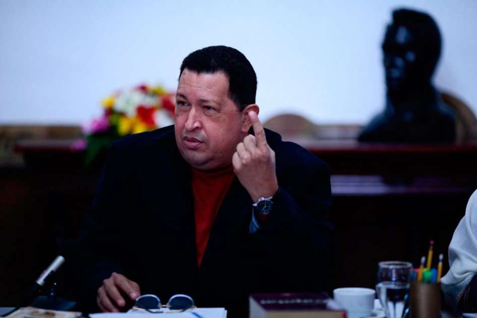 Hugo Chávez, presidente de Venezuela. Foto: AFP