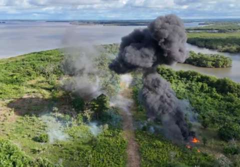 Destruyen pista ilegal en Nariño desde la cual se enviaba droga a Estados Unidos