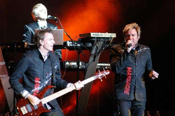 Duran Duran durante su concierto en Bogotá en 2008. / Daniel Iannini / El Espectador