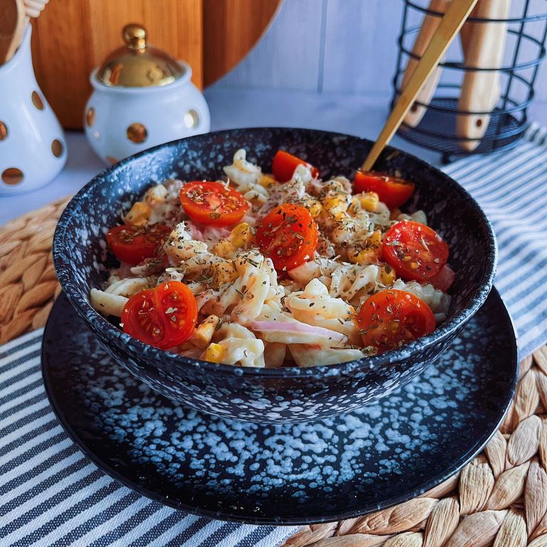 Ensalada de pasta con atún, una receta para probar en familia