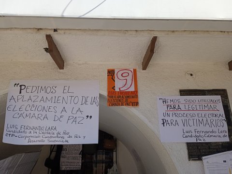 Las dudas de la Comisión de Observación Electoral sobre manejo de curules de paz