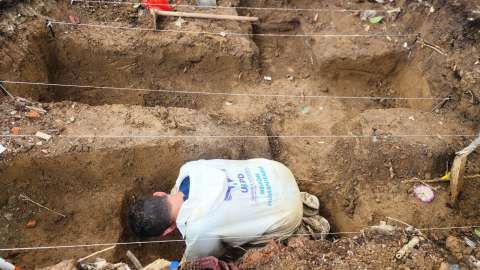 Unidad de Búsqueda recuperó 18 cuerpos encontrados en el cementerio de Apartadó