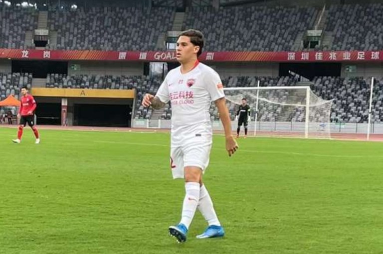 Juan Fernando Quintero y su gran debut con Shenzhen F.C