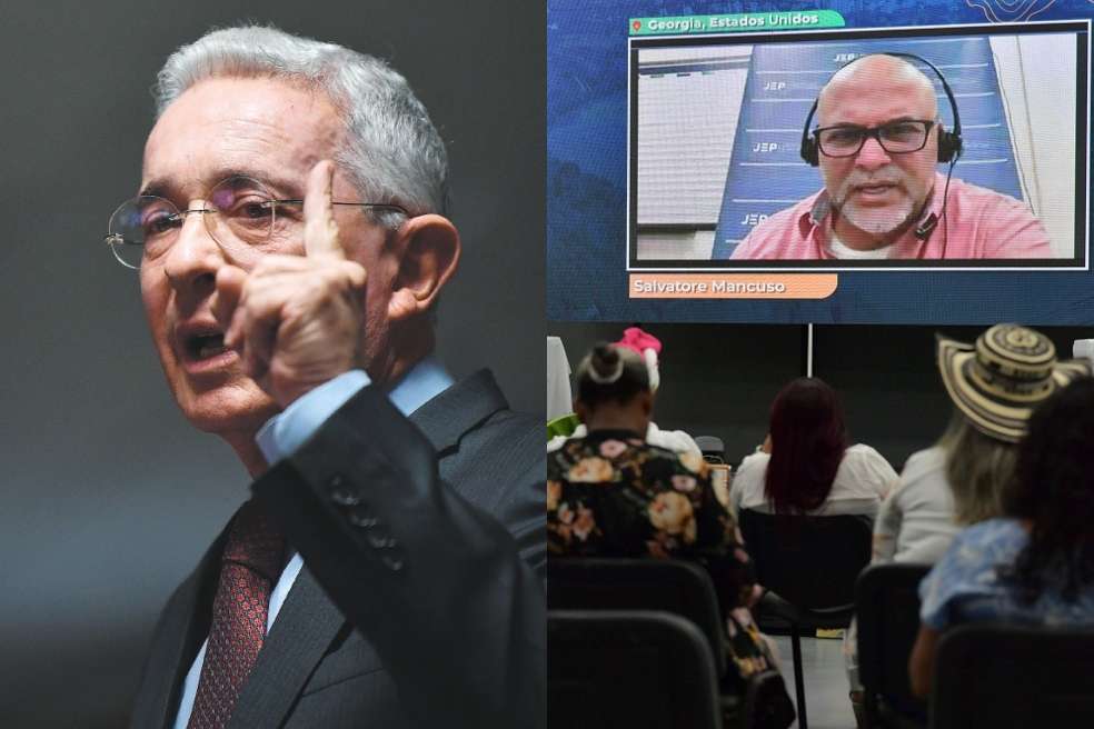 Lo que dijo el expresidente Álvaro Uribe sobre las declaraciones de Salvatore Mancuso en la JEP