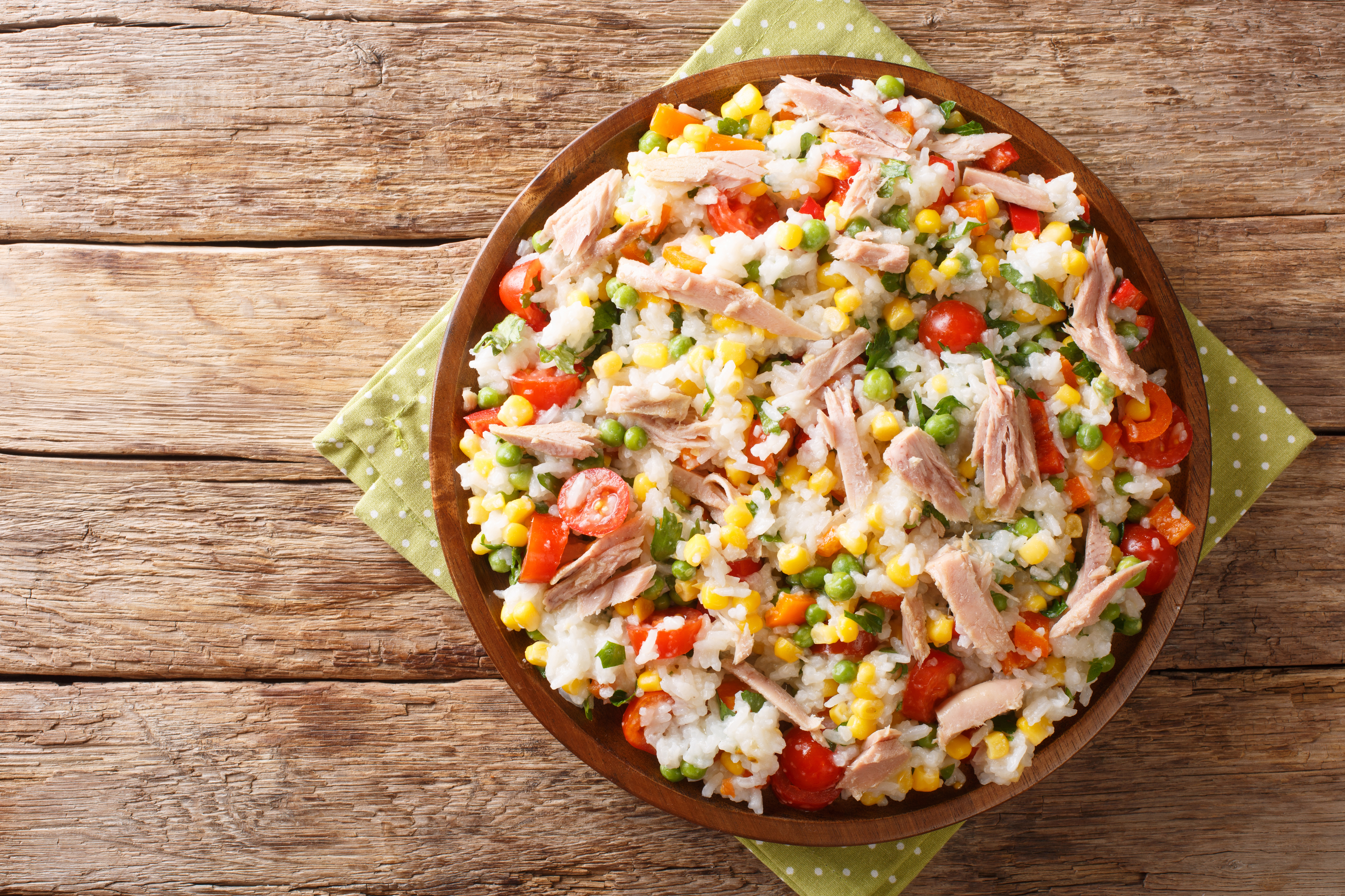 Arroz con atún