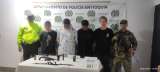Cuatro presuntos integrantes del Clan del Golfo capturados en Antioquia