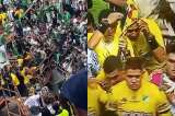 Vergonzoso y violento fin de semana en el fútbol colombiano: ¿nadie responde?