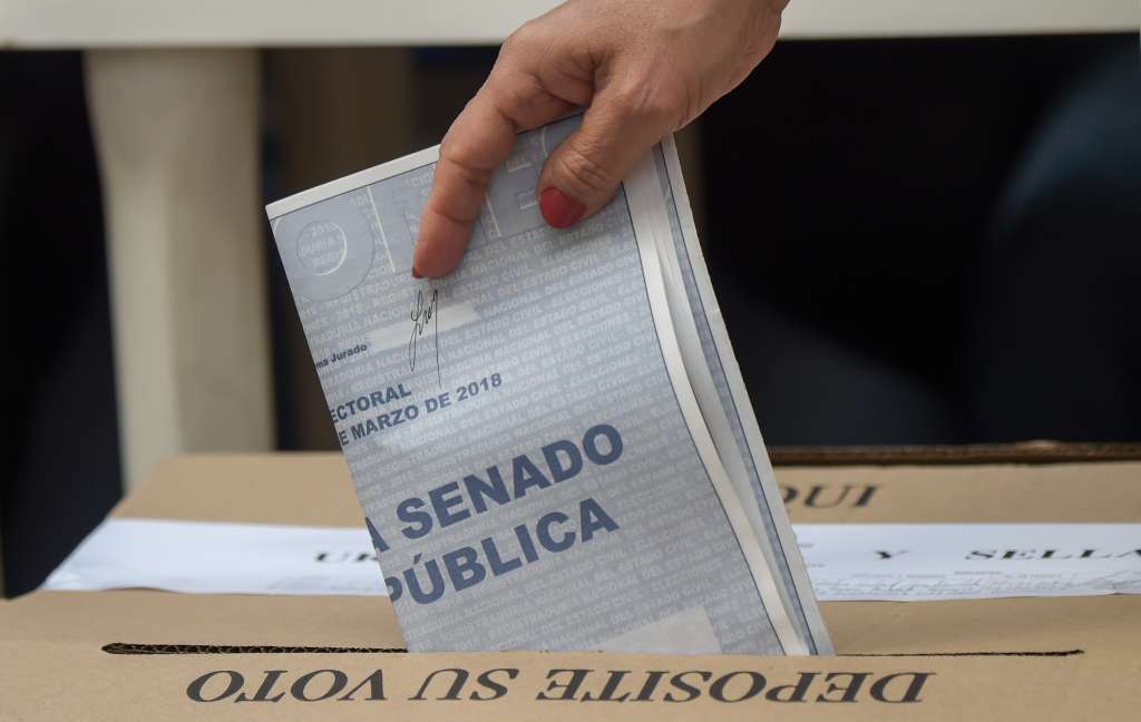En 2022, Colombia elige nuevo Congreso y presidente de la República.
 / AFP / Raul ARBOLEDA
